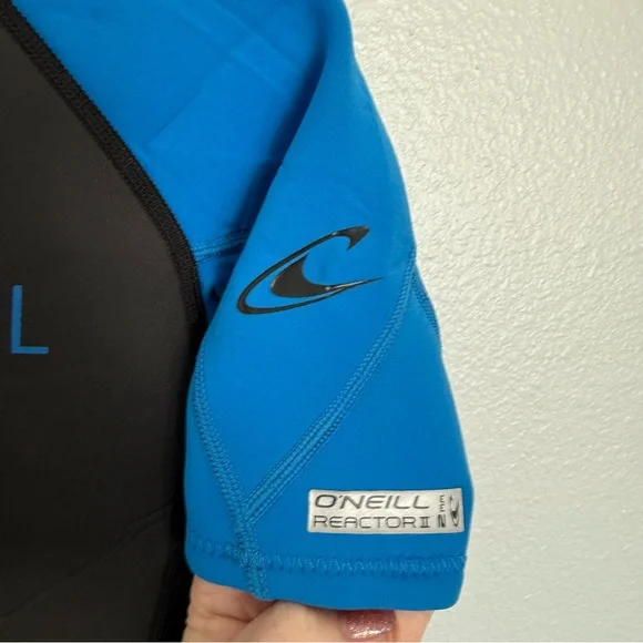O'Neill Kids Reactor 2 Blue and Black Spring Wetsuit